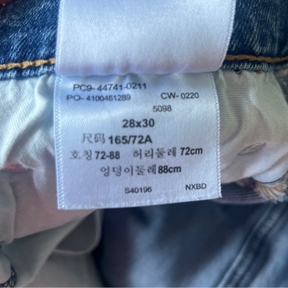 Like New Condition Men’s Denizen by Levi’s 216 Slim Fit Jeans Size 28x30 - Picture 4 of 5